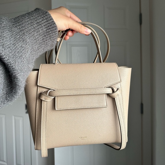 CELINE LIGHT TAUPE BELT BAG - Picture 3 of 15